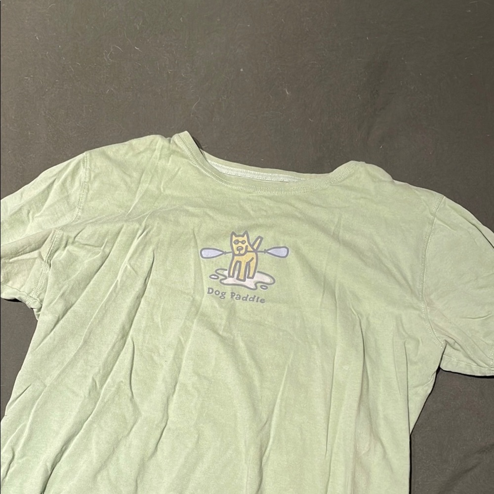 Life is good dog shirt